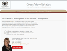 Tablet Screenshot of cress-view.com